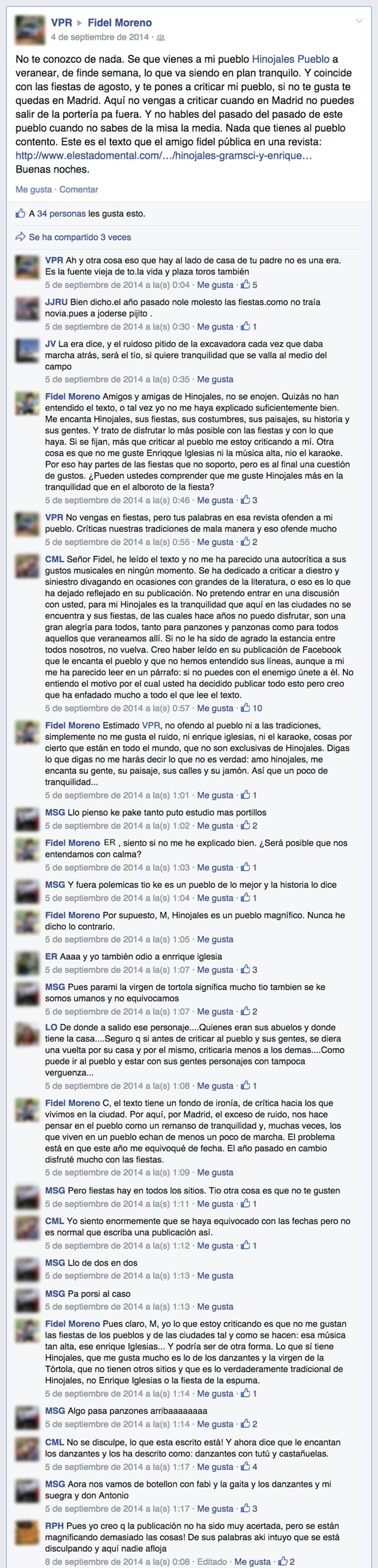 Hinojales FB Hinojales FB